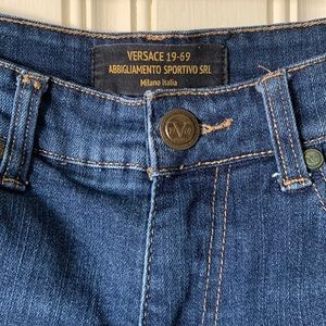 Versace Distressed Skinny Jeans Size 26